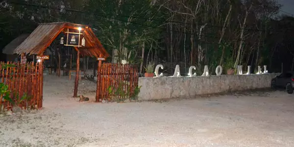 Estacionamiento en Tulum