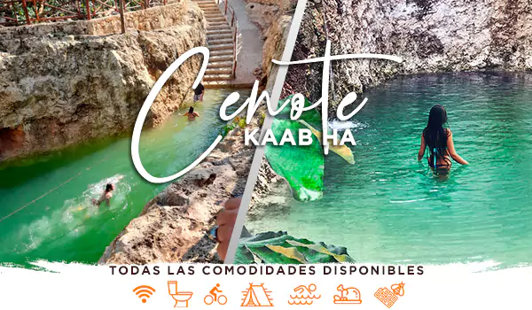 Entradas al Cenote Kaab ha en Tulum