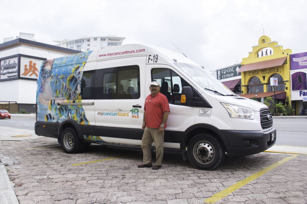 Transportación sanitizada en Cancún y Riviera Maya