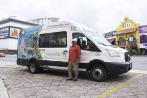 Transportación sanitizada en Cancún y Riviera Maya