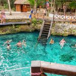 Vista superior Cenote Zacil Ha