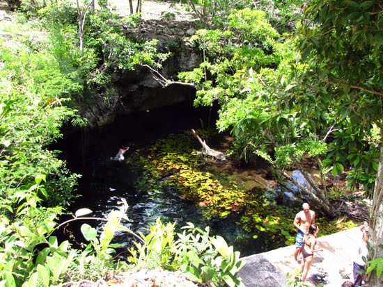 Vista superior Gran Cenote