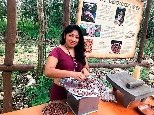 tostando cacao