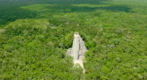 mapa de cobá aereo